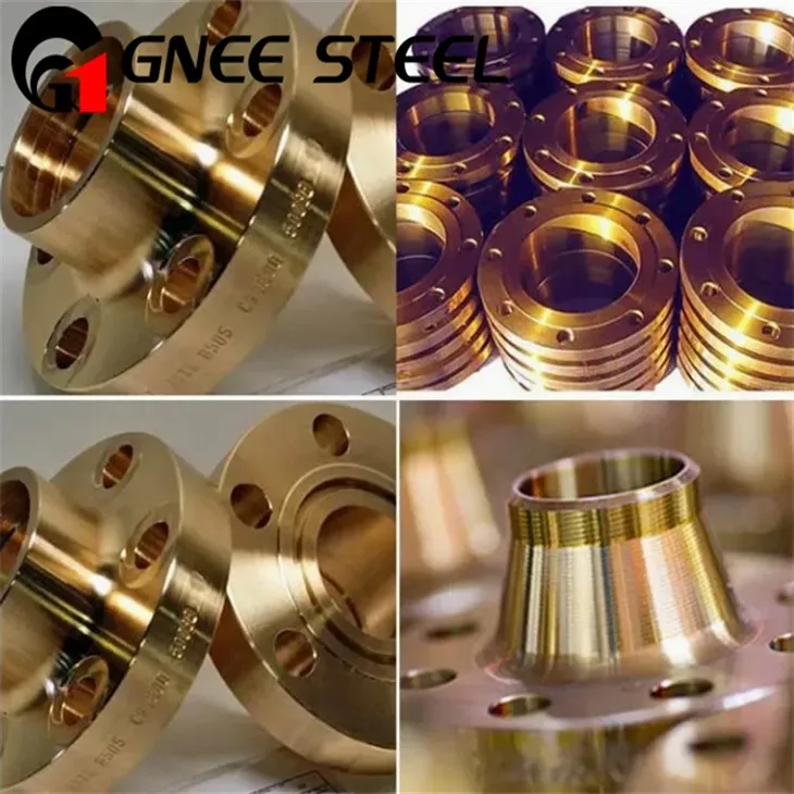 Koper nikkel C71500 flenzen